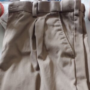 George Tan Chinos with Pleated Front and Belt Loops Size 36×32